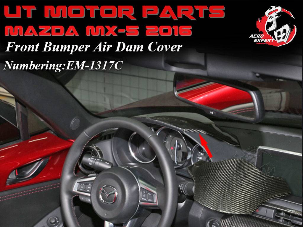 2016-UP Mazda Miata MX5 Front Bumper Air Dam Cover