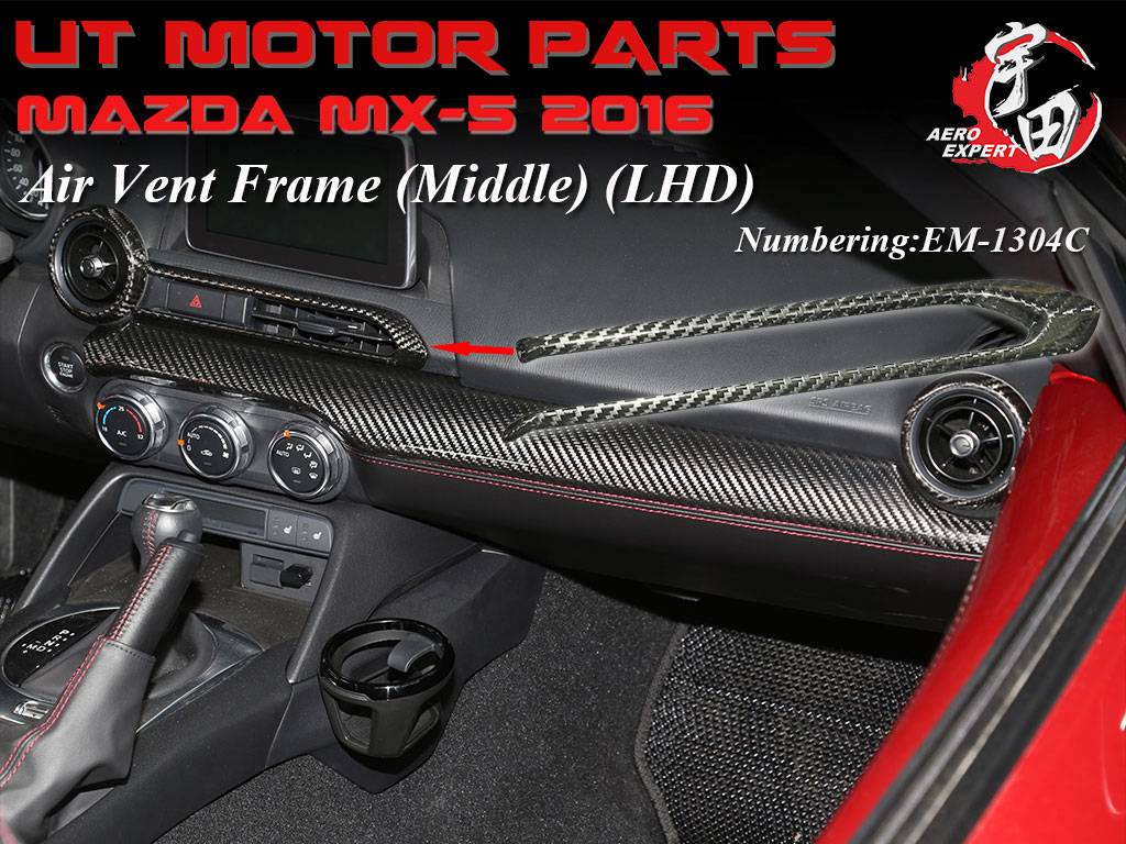 2016-UP Mazda Miata MX5 Air Vent Frame (Middle)