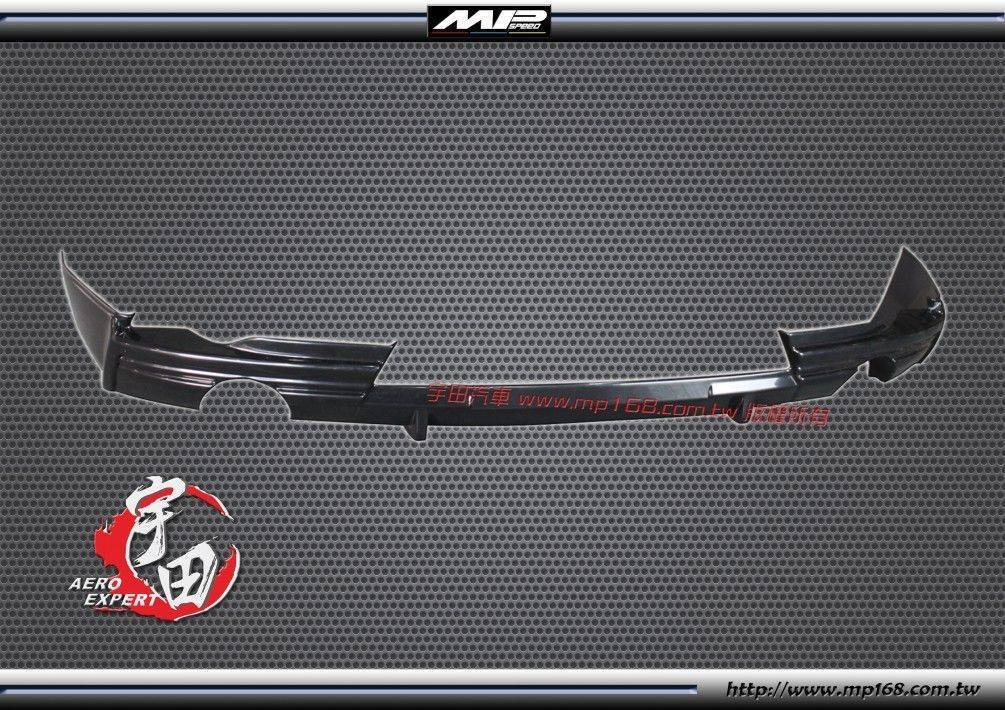 2013-2014 Mazda 3 馬自達 3 5D K款後下巴-雙管