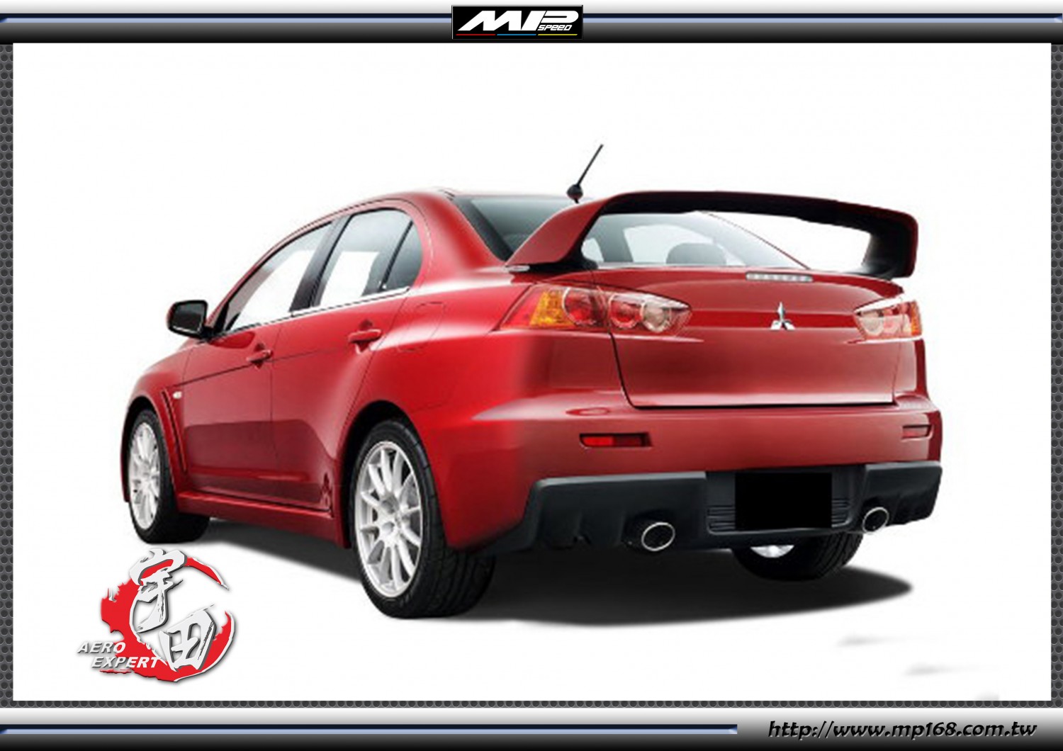 2008-2017 Mitsubishi EVO 10 Style Spoiler