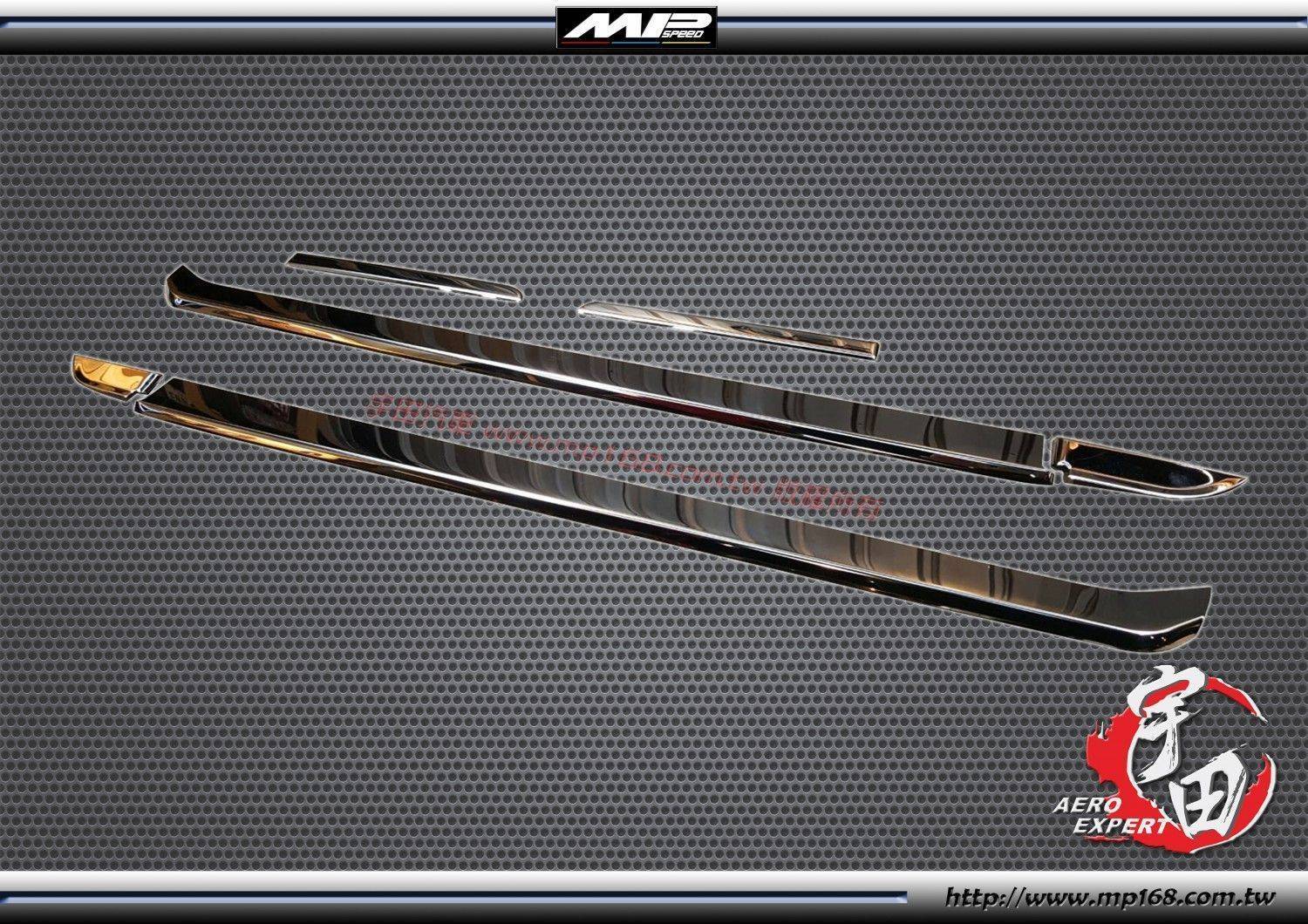 2011-2020 TOYOTA 豐田 SIENNA車窗滑軌飾條(6P)白鐵