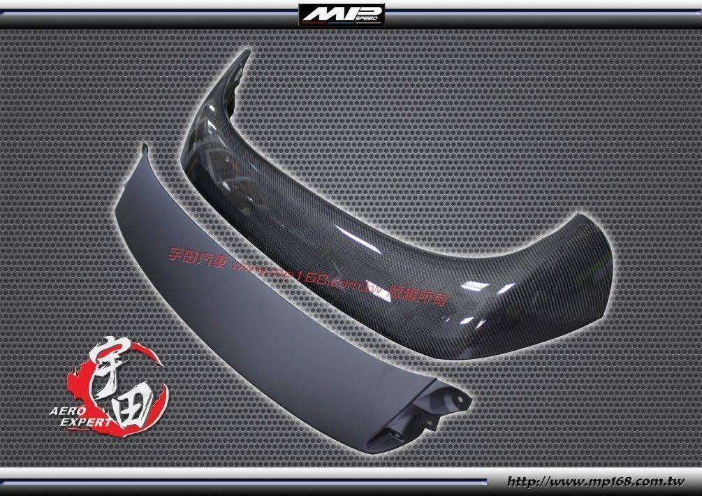 2010-2014 Mazda 3 馬自達 3 5D MP款尾翼<br>上層CARBON+LED