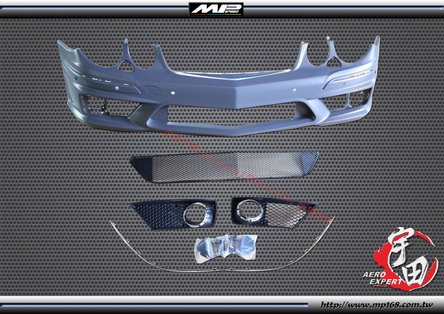 2007 W211 E63 A款 前保桿(雷達孔)PP