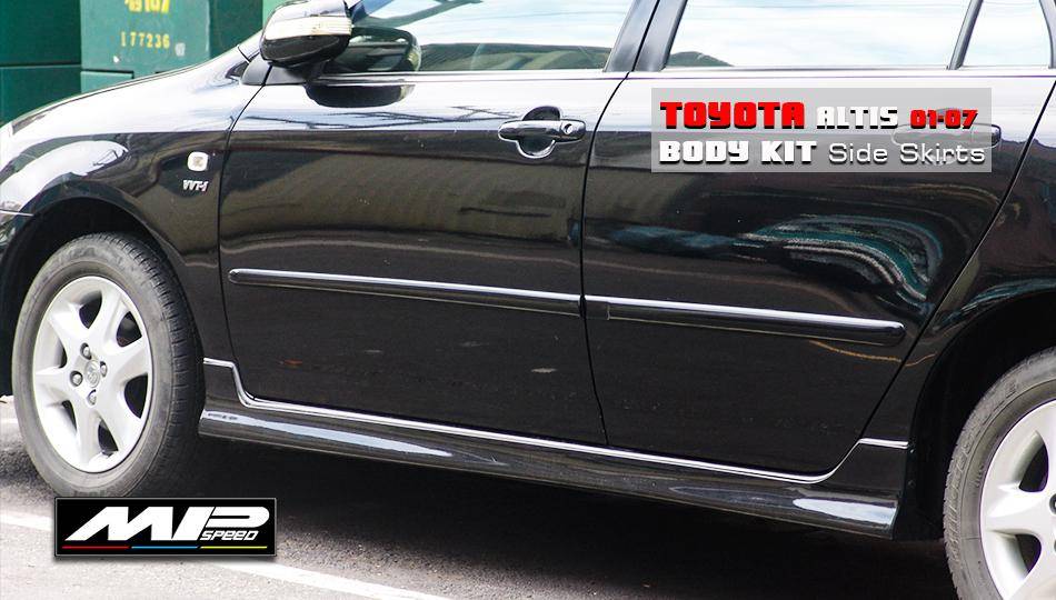 2001-2007 Toyota Altis Z Style Side Skirt (L+R)