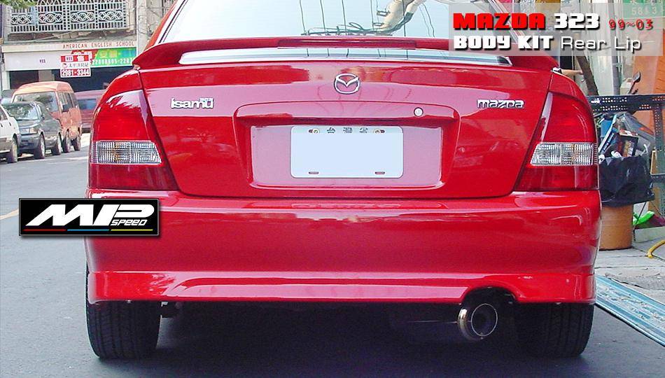 1999-2003 Mazda 323 /  Ford Tierra  4D Rear Lip
