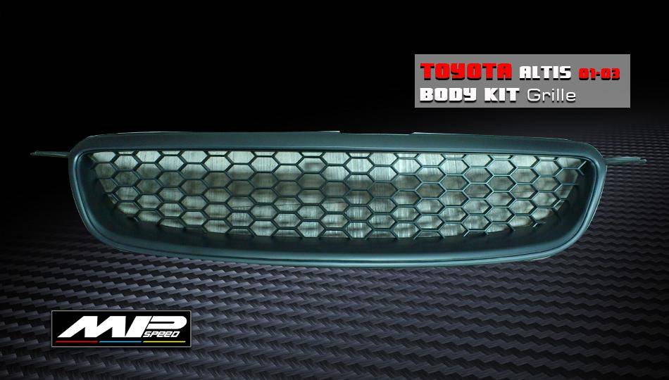 2001-2003 Toyota Altis Plastic Mesh Grille 2001-2003 Toyota Altis Plastic Mesh Grille