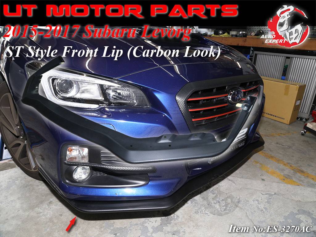 2015-2017 Subaru Levorg ST Style Front Lip (Textured)