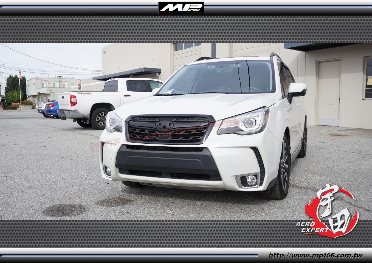 2014-2018 Forester Grille (Black)(US.Spec.) ABS