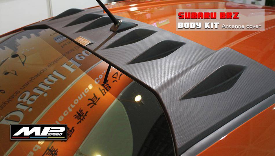 2012-2016 Subaru BRZ Antenna Cover Spoiler MP-2 Style (w/Hole) (Textured)