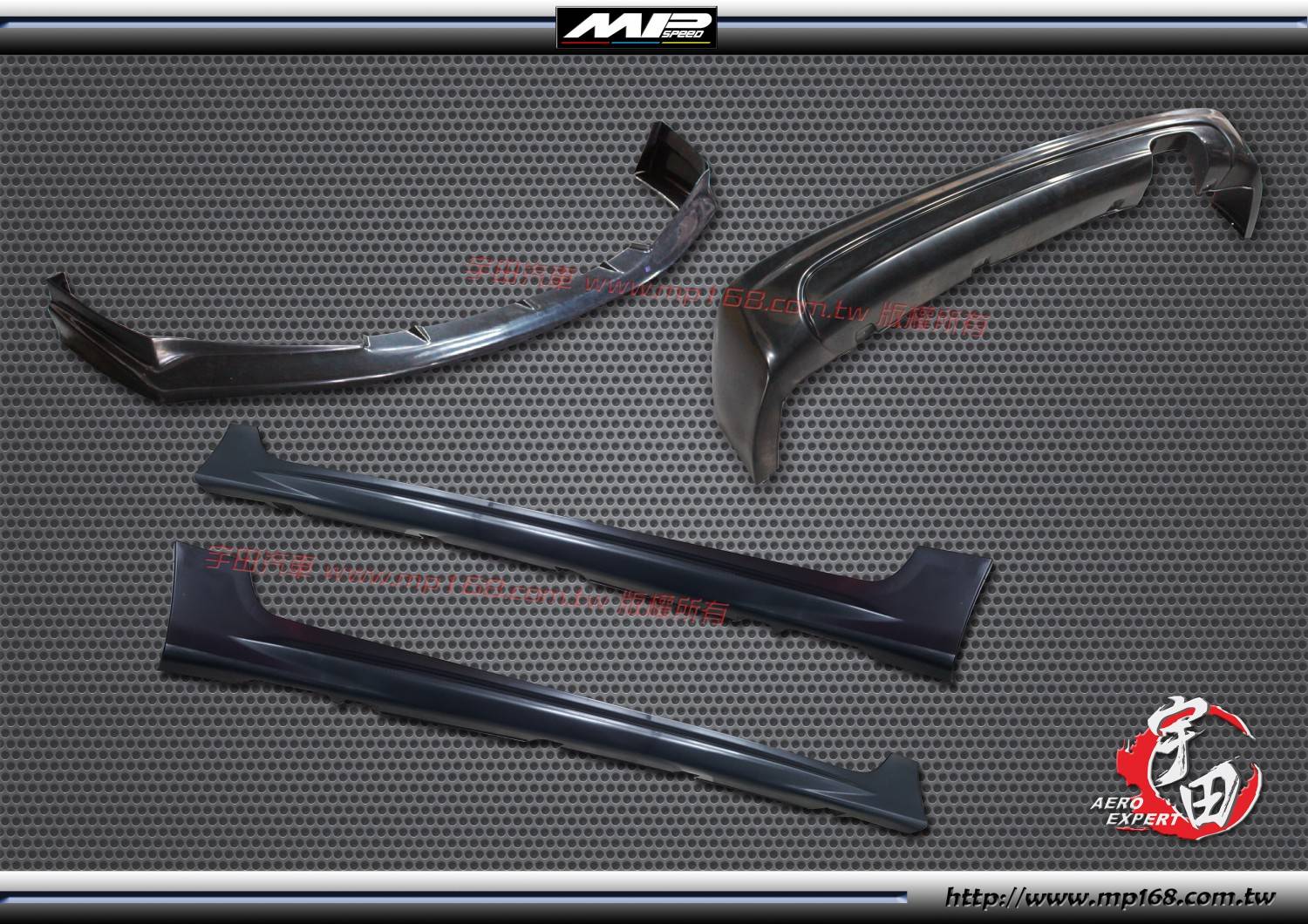 2009-2011 HONDA CIVIC 本田 CIVIC T-R前下巴+MU後中包+MU側裙組