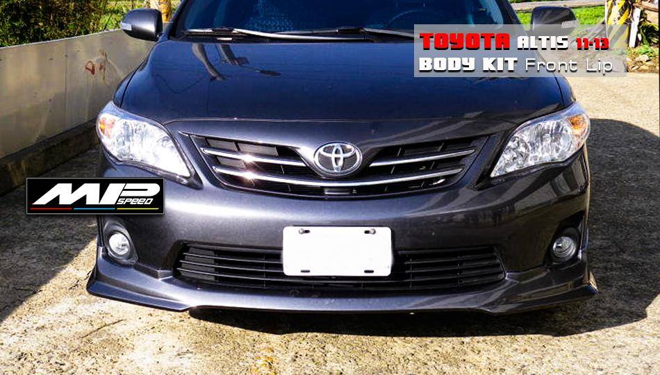 2011-2013 Toyota Corolla Altis R Style Front Lip