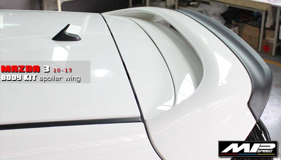 2010-2013 Mazda 3 5D  MP Spoiler  For EM-1223-UP (Textured)