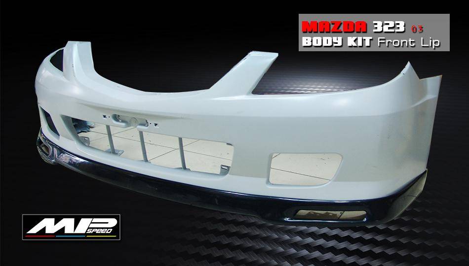 2003 Mazda 323 / Ford Tierra Front Lip (Square Light)