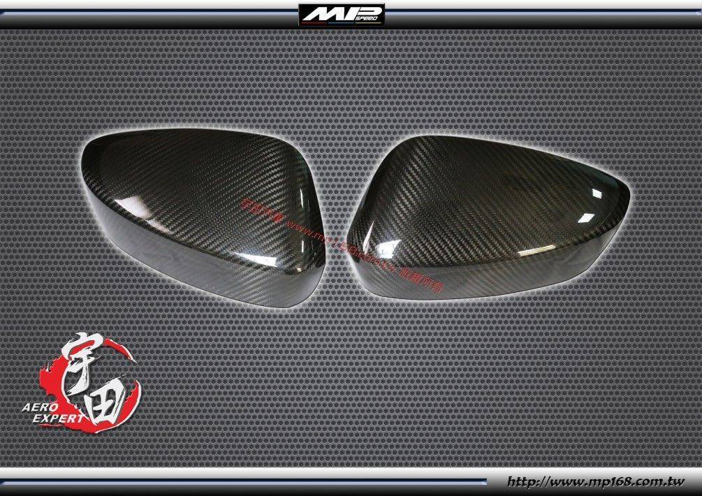2012-2015 MAZDA CX-5 后視鏡蓋(左+右) 碳纖維熱壓卡夢 Dry Carbon