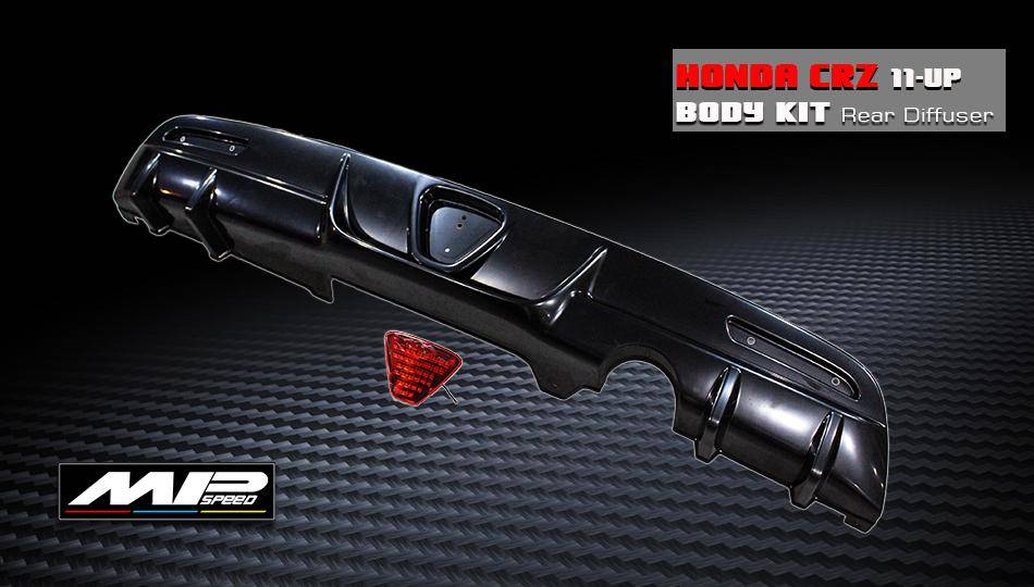 2011-2015 CR-Z Rear Bumper Diffuser - (Single-Pipe)
