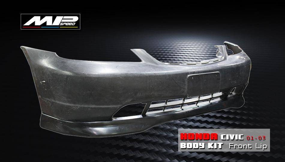 2001-2003 Civic 2/4Dr T-R Style Front Lip