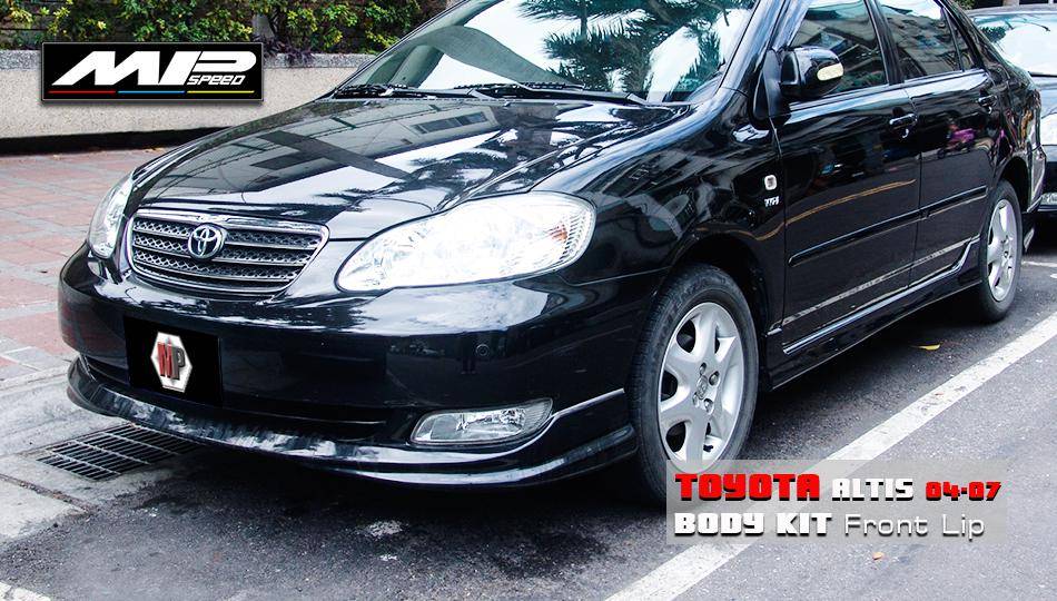 2004-2007 Toyota Altis Z Style Front Lip