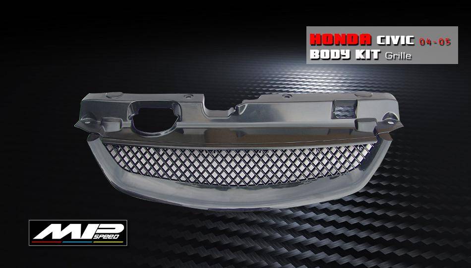 2004-2005 Civic Front Grille 2004-2005 Civic Front Grille