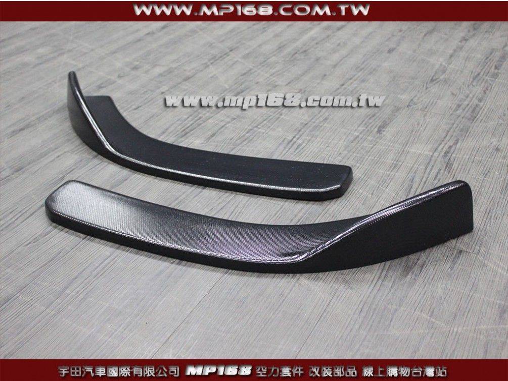 2004-2009 Mazda 3 馬自達 3 4D 馬 3 4門 AE保桿專用 AE款兩片式定風翼-AC紋路