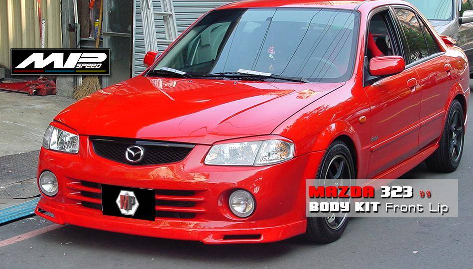 1999 Mazda 323 Front Lip (A3) -Round Light