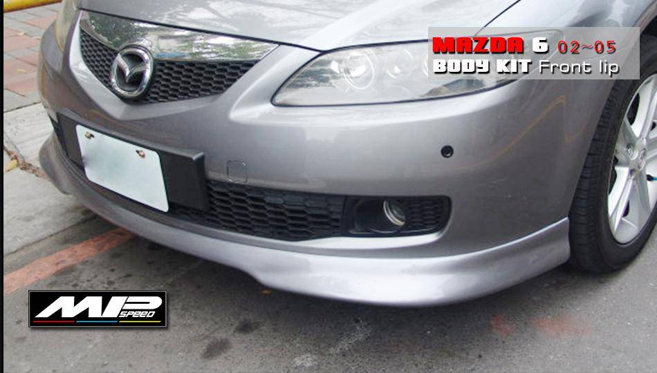 2002-2005 Mazda 6 4D 2.0 M Style Front Lip