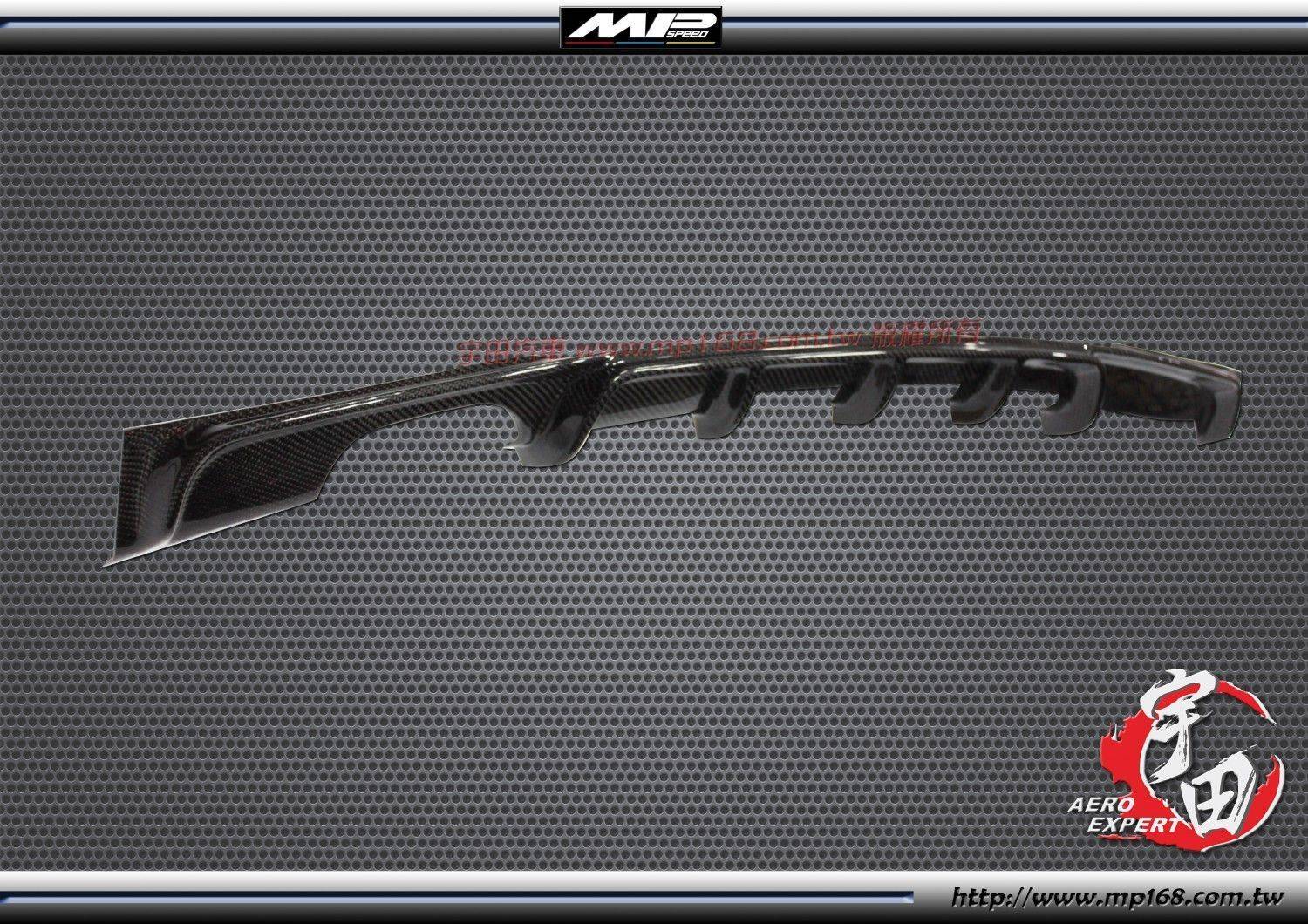 F30 M-TECH保桿用 后飾板-P款CF