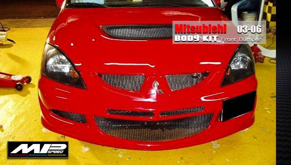 2003-2006 Mitsubishi Lancer/Virage EVO 8 Style Front Bumper