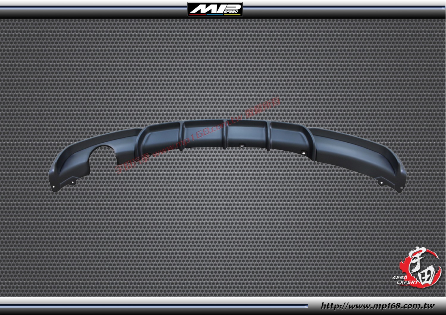 2012-2018 BMW F30  MP Style Rear Spoiler-for M-Tech Rear Bumper