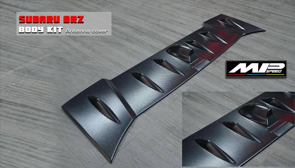 2012-2016 Subaru BRZ Antenna Cover Spoiler MP-2 Style (w/o Hole) (Textured)