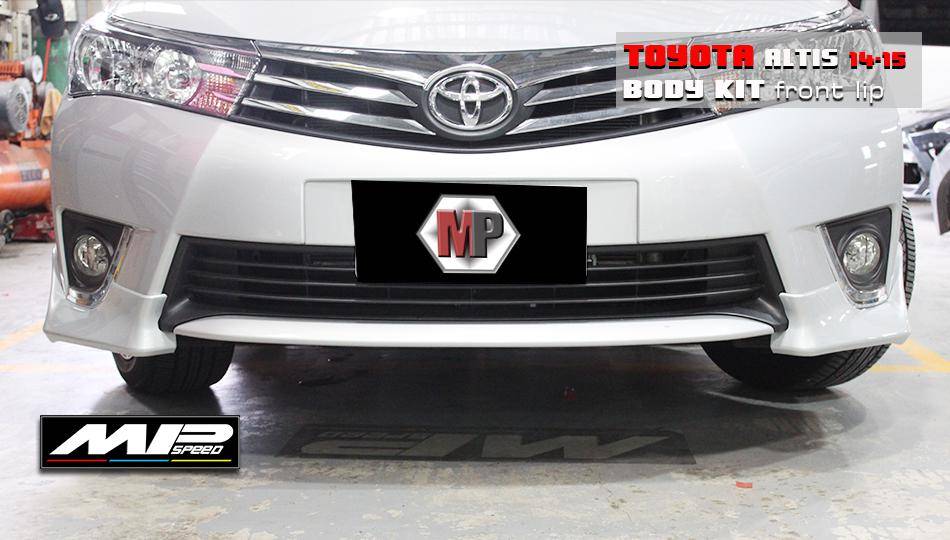 2014-2016 Toyota Altis OEM Style Front Lip (L+R)