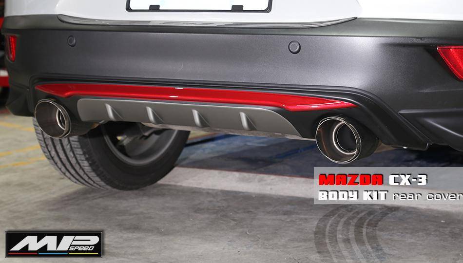 Genuine Mazda OEM Splash Guards Mud Flaps For 2016-2021 CX-3 - Front & Rear Kit, Black Molded