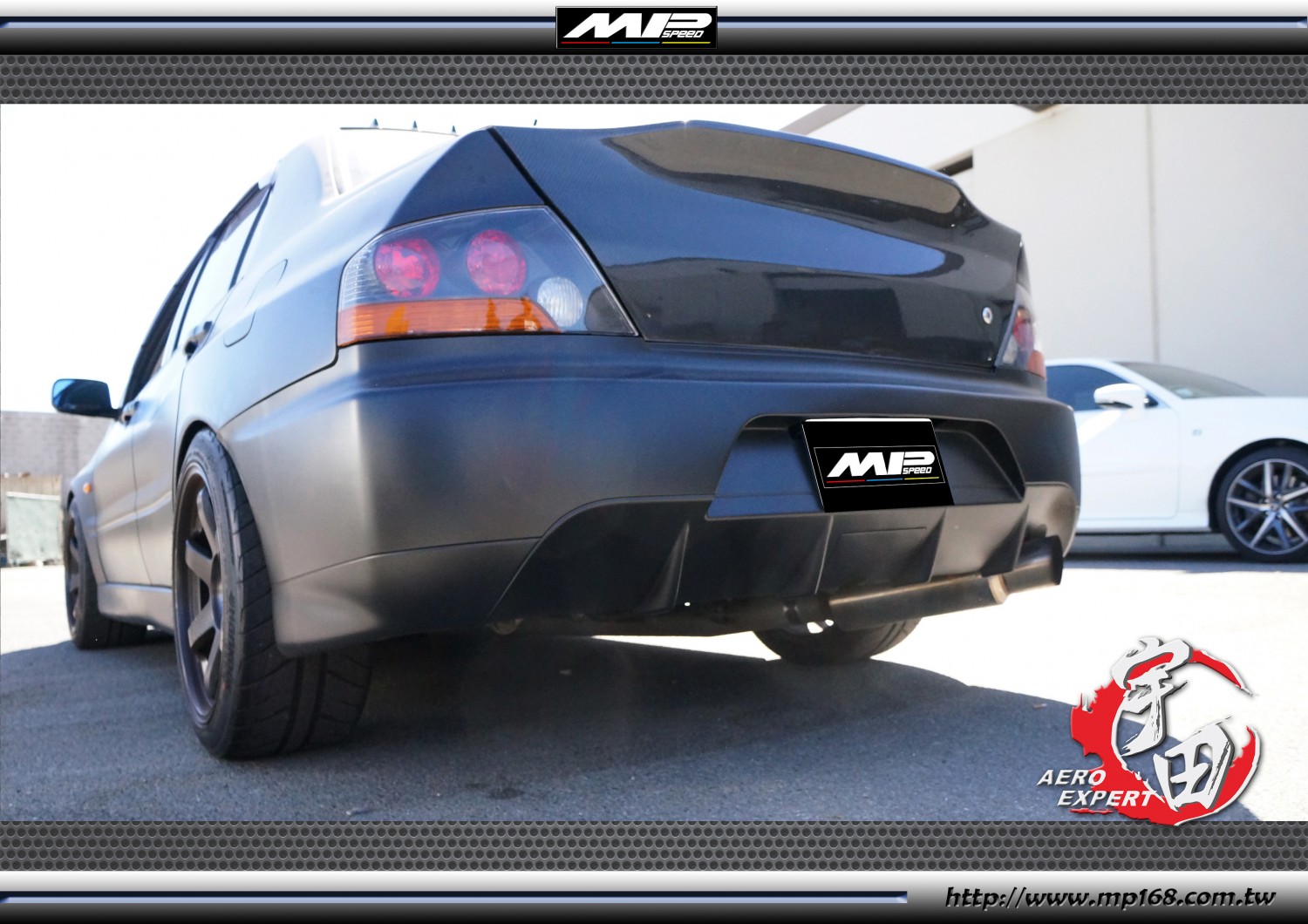 2003-2007 Mitsubishi EVO 8 / 9 JDM Rear Bumper - PU
