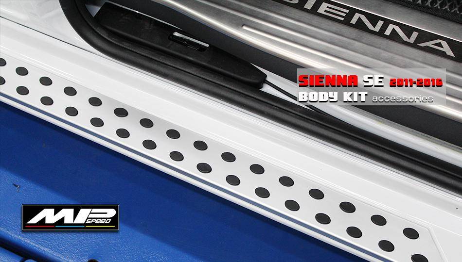 2011-2020 Toyota Sienna Outside Running Boards Side Step -Dots