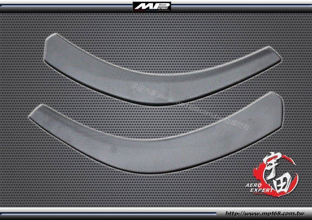2010-2014 Mazda 3 馬自達 3 4/5D 兩片式定風翼-AC紋路