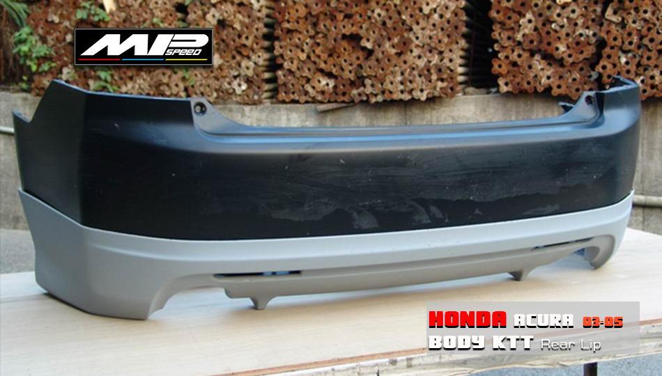 2003-2005 Honda TSX MU Style Rear Lip