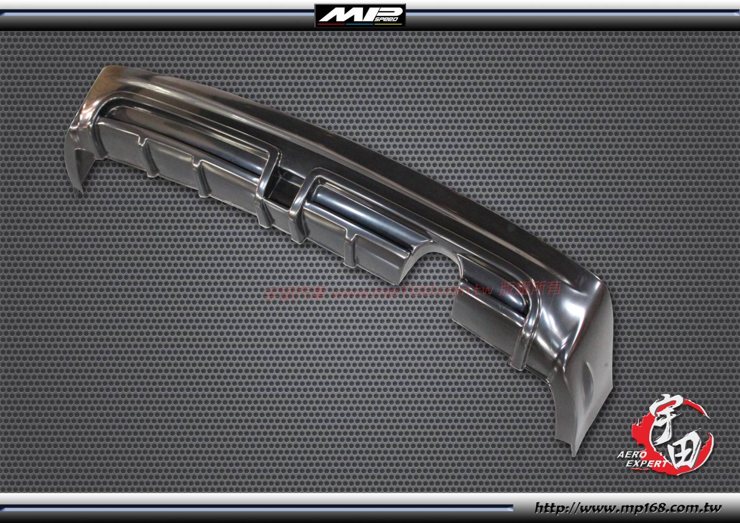 2006-2011 CIVIC RR 後中包-單管(美規)