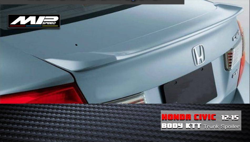 2012-2015 Civic 4D OEM Trunk Spoiler