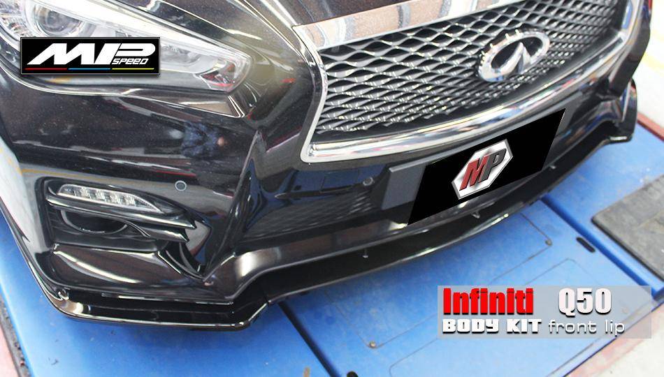 Frontspoiler Vario X Passend Fr Infinity Q50 2013 Pu