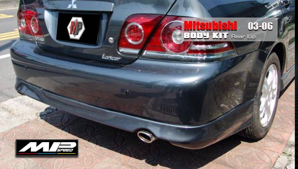 2003-2006 Mitsubishi Lancer/Virage 1.8 Rear Lip