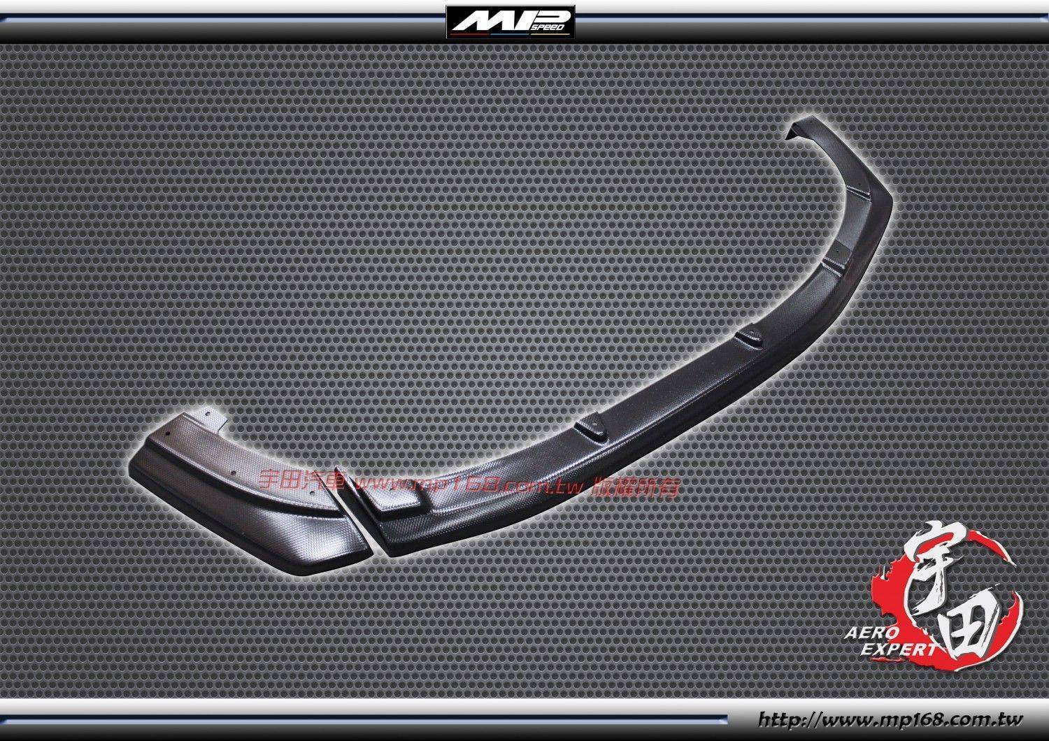 2013-2014 Mazda 3 馬自達 3 5D MP後下定風翼-單 AC紋路