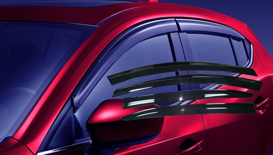 2014-2018 Mazda 3 4/5D Sun Visor (4PCS/SET)