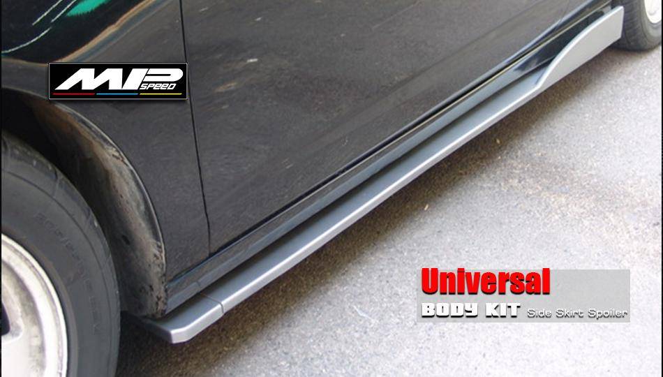 Uniserval Side Skirts Spoiler (204CM) + Cover (L+R)