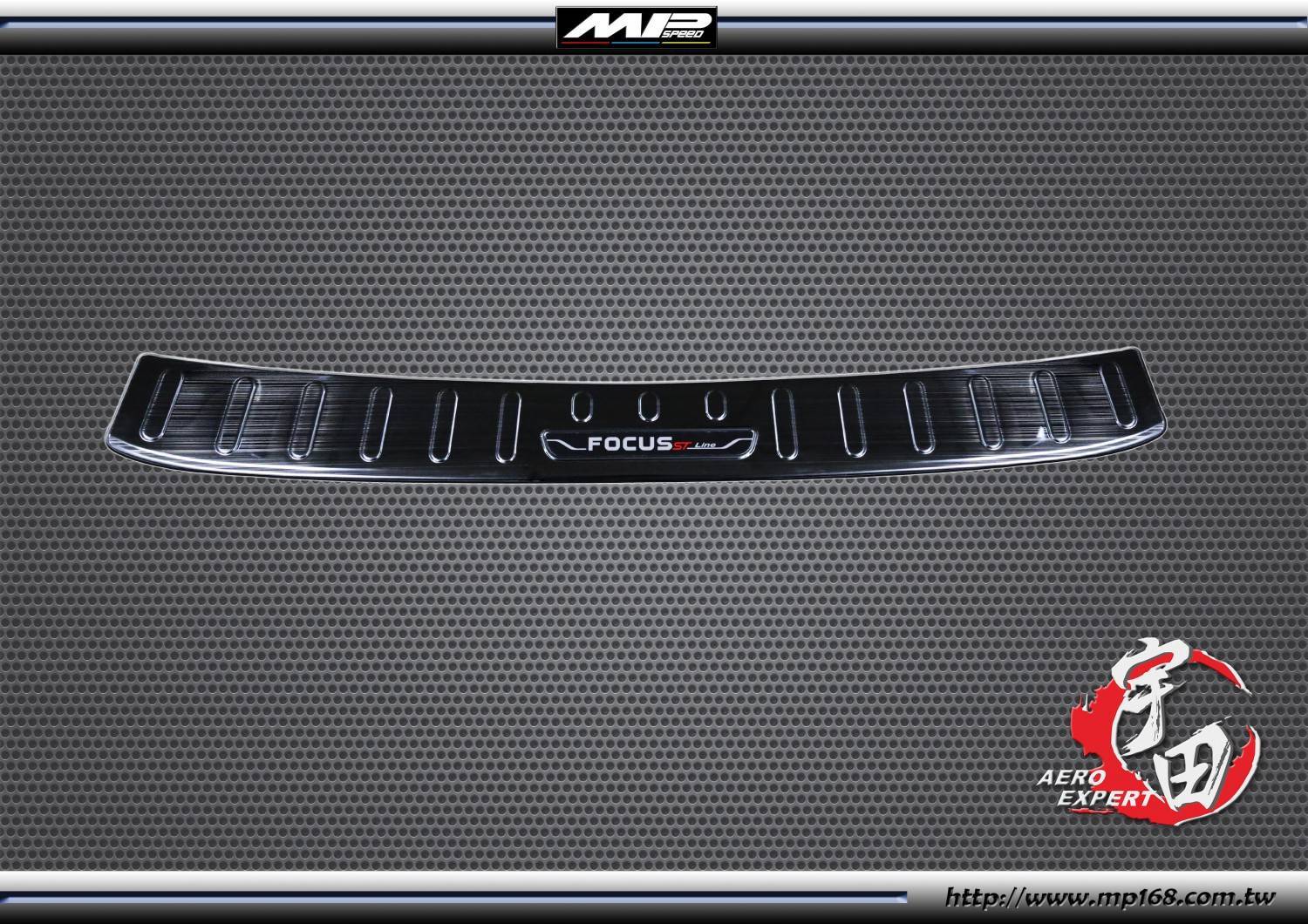2019-2021 FOCUS 4D 4門 黑鈦後護板
