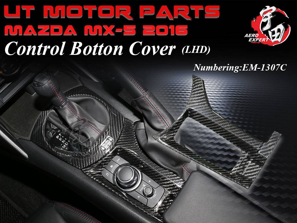 2016-UP Mazda Miata MX5 Control Botton Cover