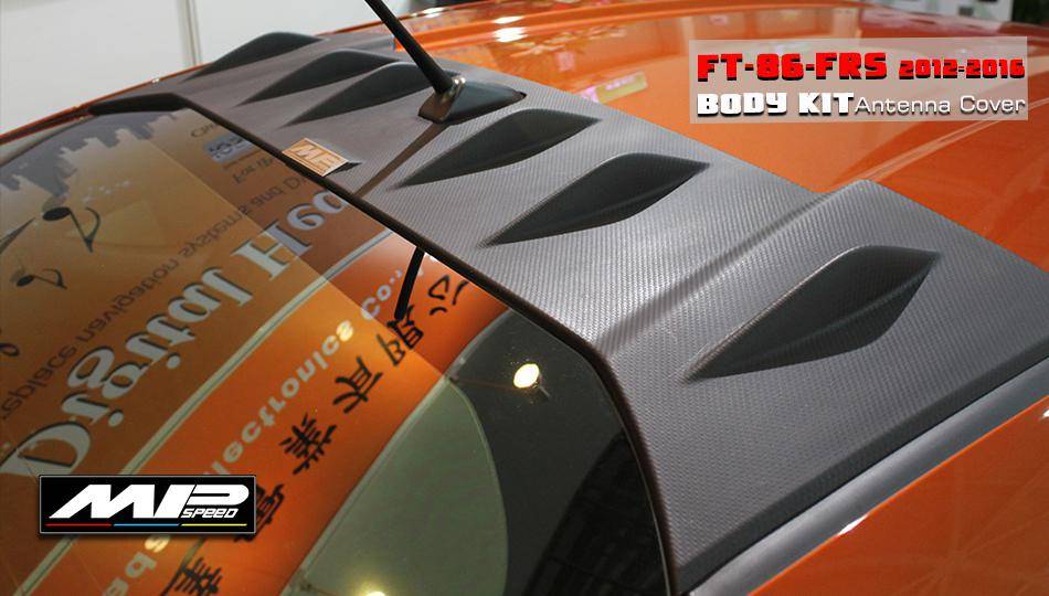 2012-2016 Toyota 86 / Scion FR-S Antenna Cover Spoiler MP-2 Style (w/Hole)(Textured)