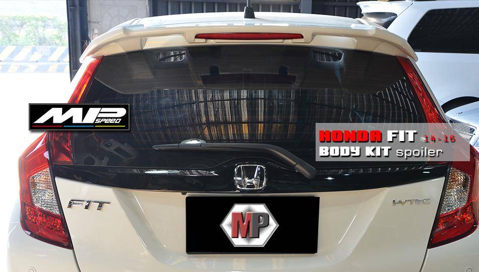 2014-2020 Honda Fit  RS Style Spoiler+LED