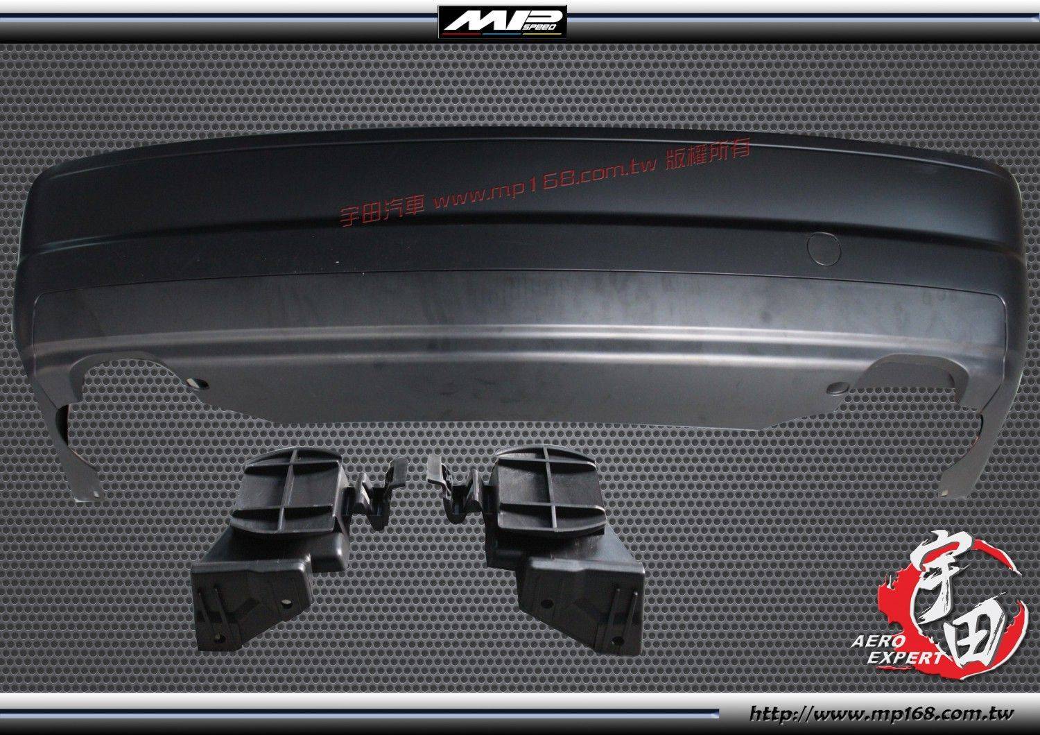 E46 2D M3款后保桿(左右雙出)