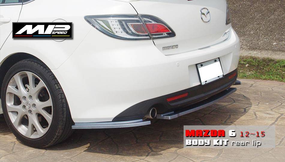 2008-2015 Mazda 6 5D Rear Lip Wing (3PCS)