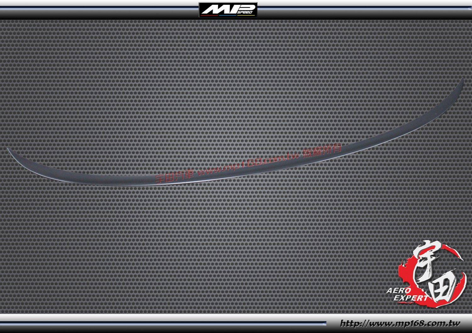 04-12E90 4D M3款壓尾翼 ABS-素