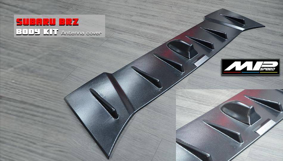 2012-2016 Subaru BRZ Antenna Cover Spoiler MP-1 Style (w/o Hole) (Textured)